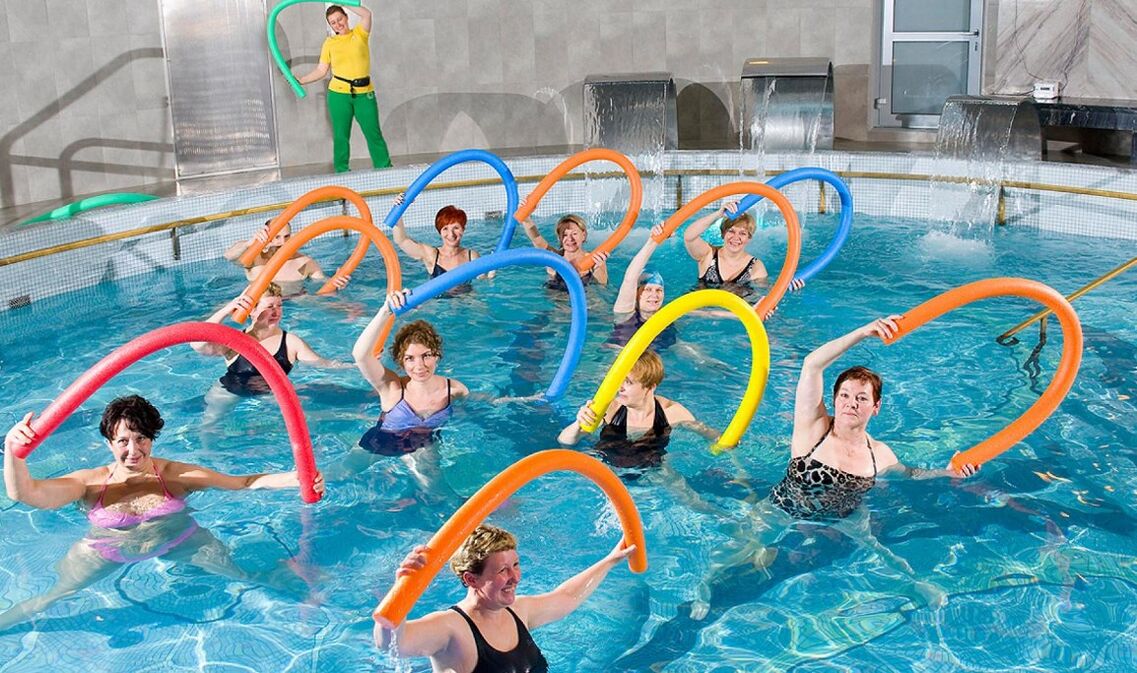 ασκήσεις στην πισίνα με οσφυϊκή οστεοχονδρωσία
